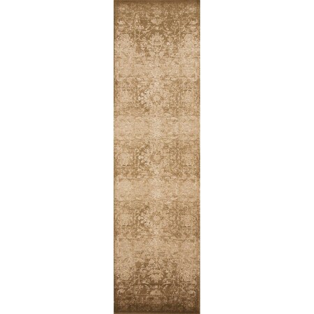 Homeroots 91 x 130 in. Beige Polypropylene Rug 374718